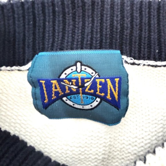 Golf Jantzen Knit Sport 80's Sweater Vintage - Picture 7 of 8